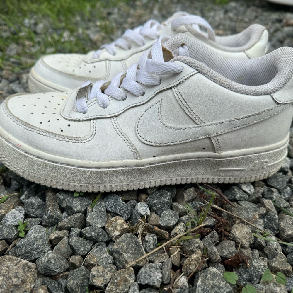 Air Force ones  Kids White Sneakers